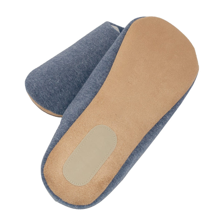 スリッパ杢ニット成形チャールススリッパL約24.5～26.5cm