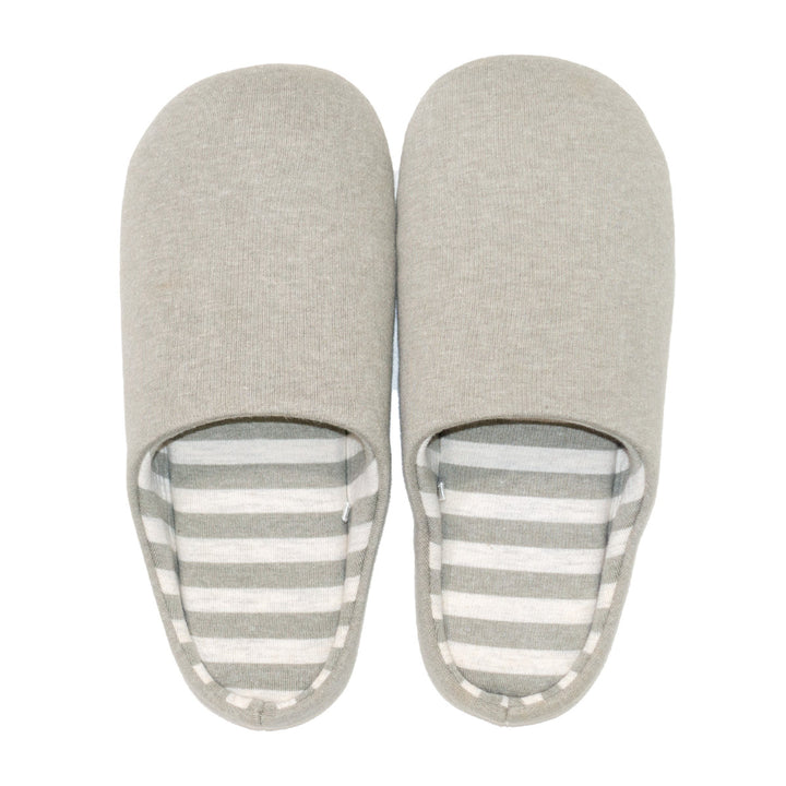 スリッパ杢ニット成形チャールススリッパL約24.5～26.5cm