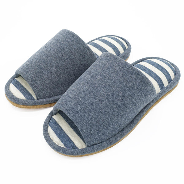 スリッパウォッシャブルボーダーL約25.5～28.0cm