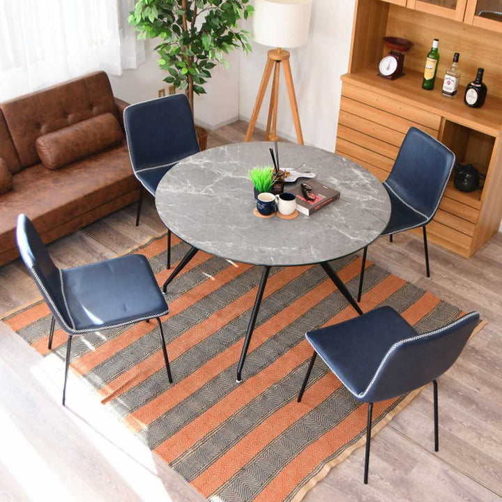 ダイニングチェア2脚セット座面高41cmメッシュ