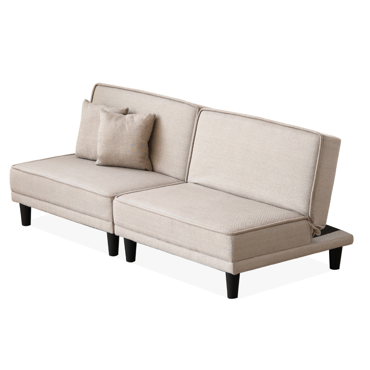 新品ソファベッド ソファー 2人掛け リクライニング 脚付き678-220 新品ソファベッド ソファー 2人掛け リクライニング 脚付き678-220