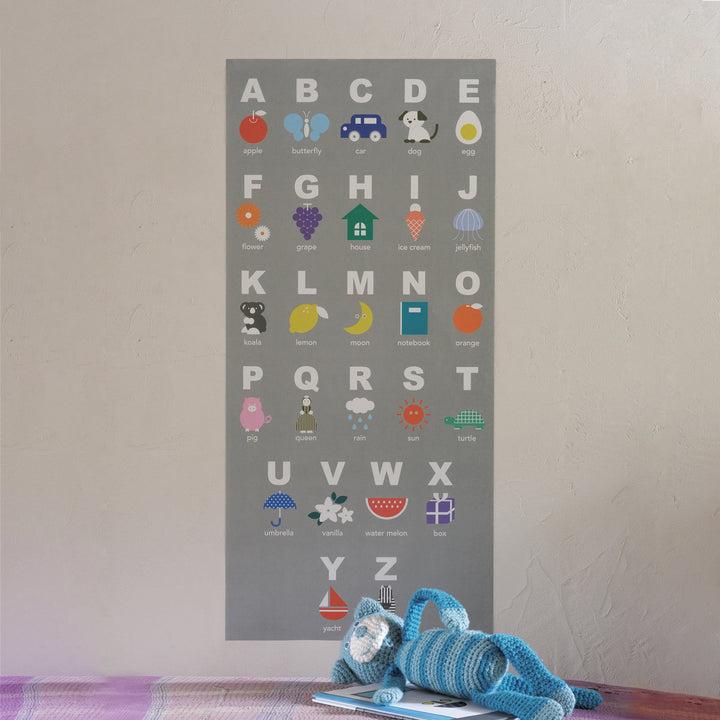 リメイクシート壁用mtCASAfleece知育ポスター46cm×3mカビ防止剤配合