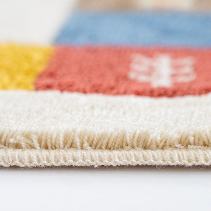 玄関マット洗えるコーナー吸着45×75cm室内