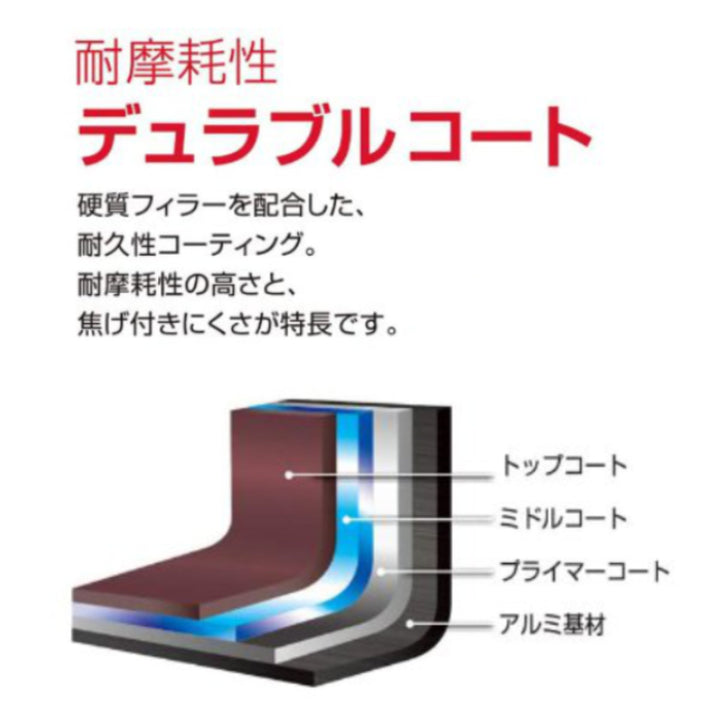 フライパン24cmIH対応取っ手付きデュラブルシリーズマルチパン