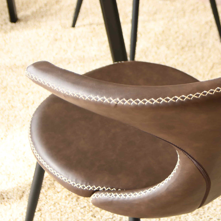 ダイニングチェア2脚セット座面高42cmゴッソ