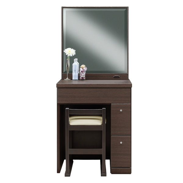 ドレッサー鏡台一面鏡幅58.5cmプリマ