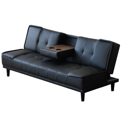 ソファベッド 幅183cm ドリンクホルダー付 ウイング