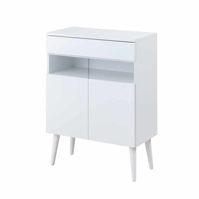 ルーター収納 幅60cm ファックス台 ホワイトリビング