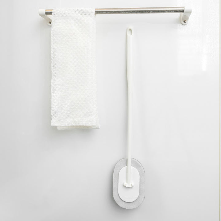 バスブラシ柄付きsm＠rt765浴槽洗いスリム柄付