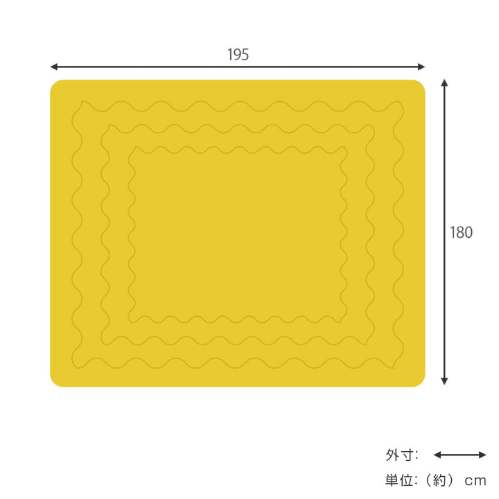 こたつ布団長方形保温機能通気性シンプル195×180cm