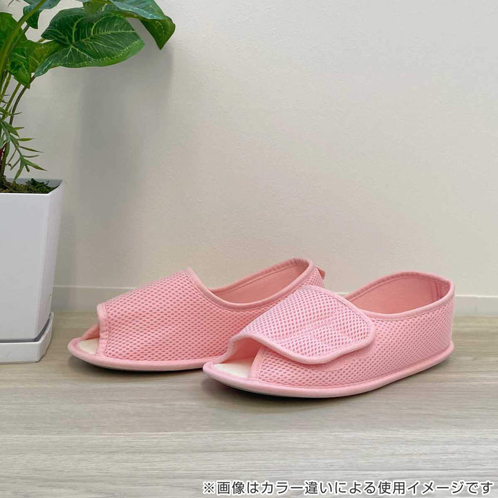介護シューズあゆみ早快マジック2オープン両足3E3L入院用
