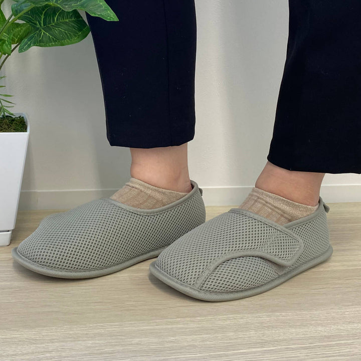 介護シューズあゆみ早快マジック2レギュラー両足3E3L入院用