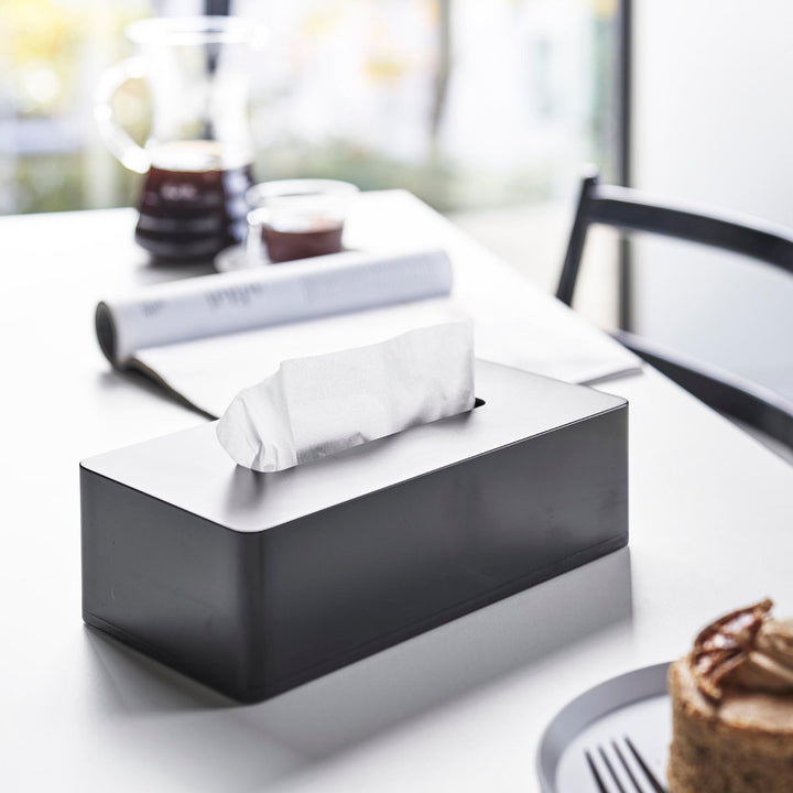 山崎実業towerフィルムフックティッシュケースタワーレギュラーサイズ