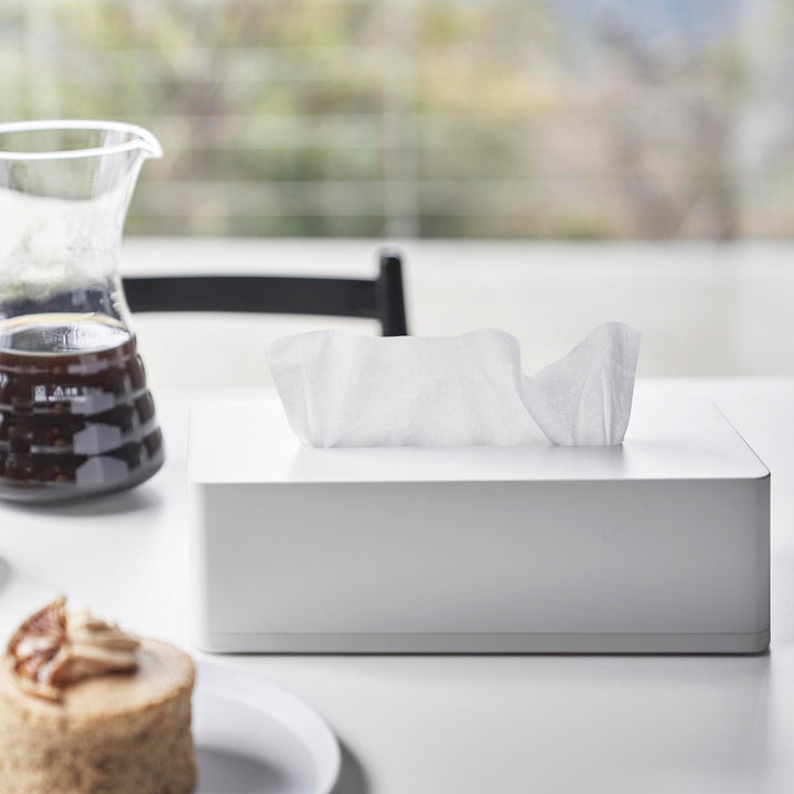 山崎実業towerフィルムフックティッシュケースタワーレギュラーサイズ