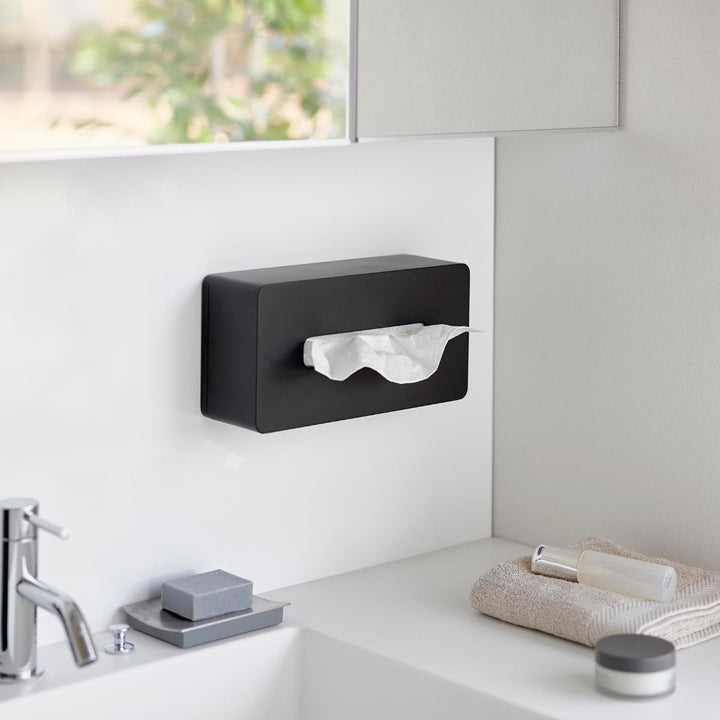 山崎実業towerフィルムフックティッシュケースタワーレギュラーサイズ