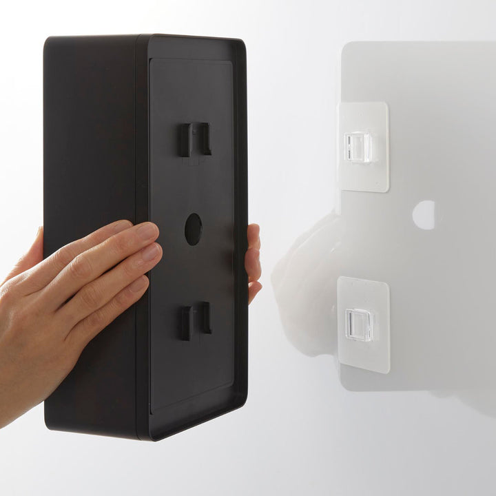 山崎実業towerフィルムフックティッシュケースタワーレギュラーサイズ