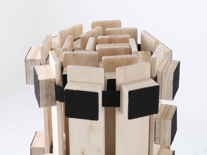 桐ロールすのこダブル床面高5cm簡単収納