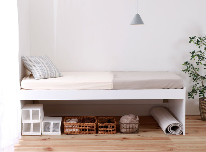 親子ベッドシングルスライド式収納すのこ