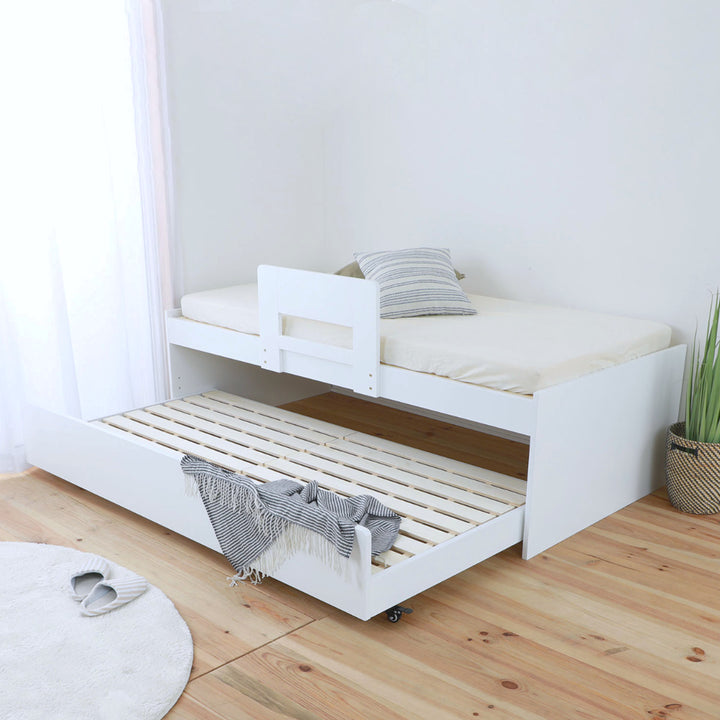 親子ベッドシングルスライド式収納すのこ