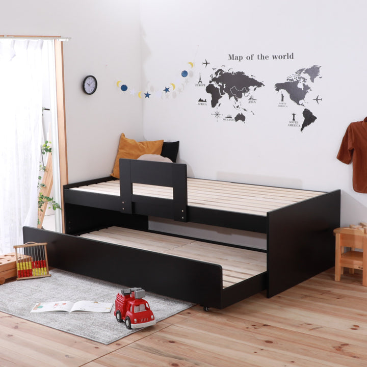 親子ベッドシングルスライド式収納すのこ