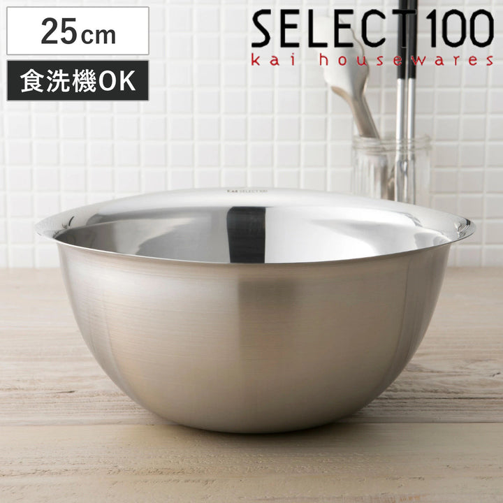 SELECT100ボウル25cmステンレス製