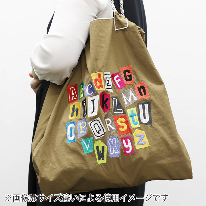 バッグ8beginbagS刺繍折りたたみコンパクト