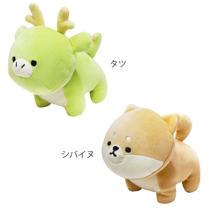 ぬいぐるみMOFMOFRIENDSマスコットSタツ柴犬おもちゃ