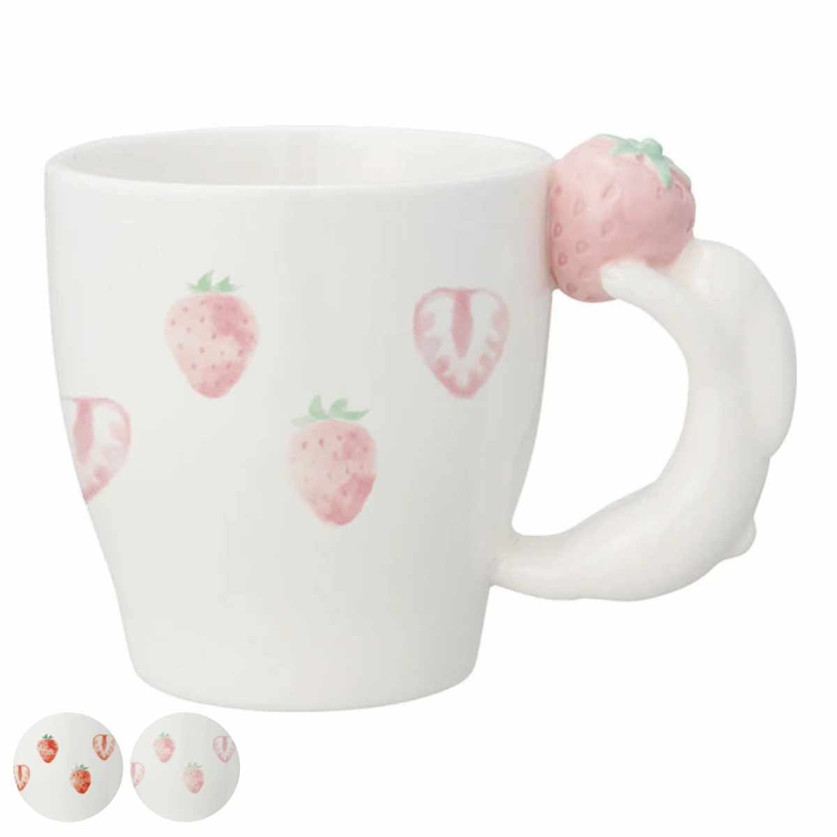 マグカップ 170ml 苺うさぎ 陶器 – ハウジー