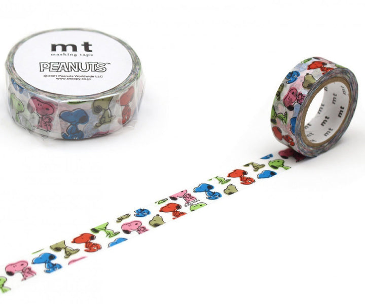 マスキングテープmtPEANUTS版ズレスヌーピー15mm×7m