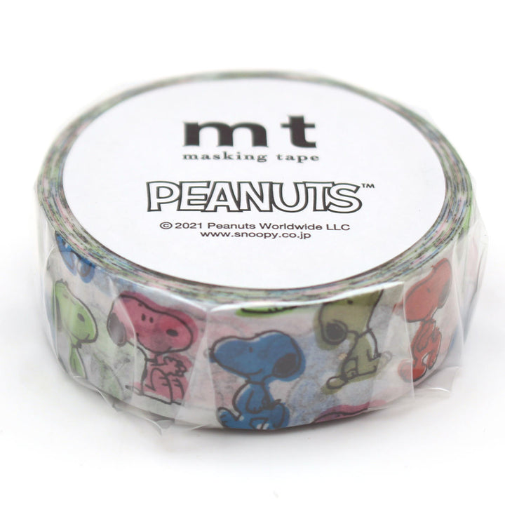 マスキングテープmtPEANUTS版ズレスヌーピー15mm×7m