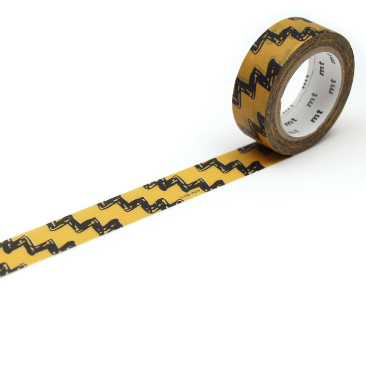 マスキングテープmtPEANUTSチャーリー・ブラウンストライプ15mm×7m