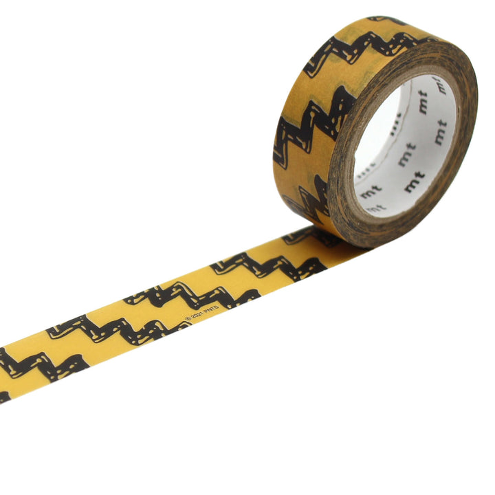 マスキングテープmtPEANUTSチャーリー・ブラウンストライプ15mm×7m