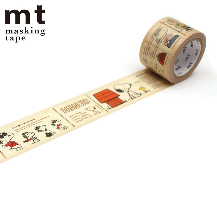マスキングテープmtPEANUTSピーナッツ図鑑30mm×7m