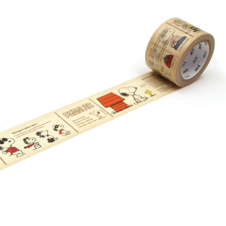 マスキングテープmtPEANUTSピーナッツ図鑑30mm×7m