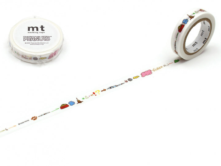 マスキングテープmtPEANUTSピーナッツ・オーナメント10mm×7m