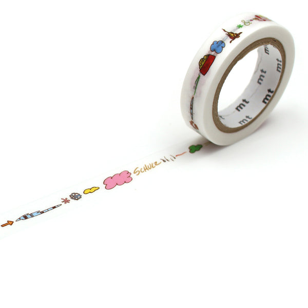 マスキングテープmtPEANUTSピーナッツ・オーナメント10mm×7m