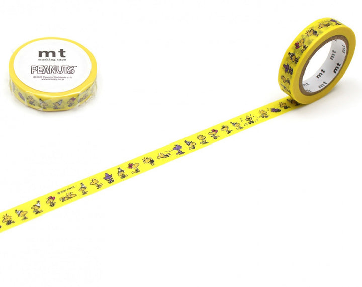 マスキングテープmtPEANUTSウッドストックの仲間たち10mm×7m