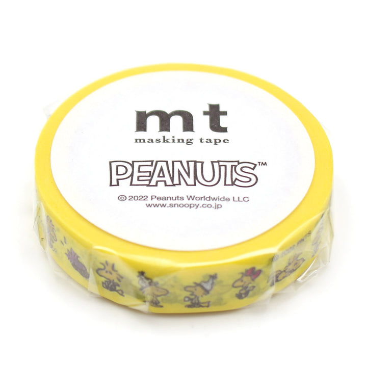 マスキングテープmtPEANUTSウッドストックの仲間たち10mm×7m