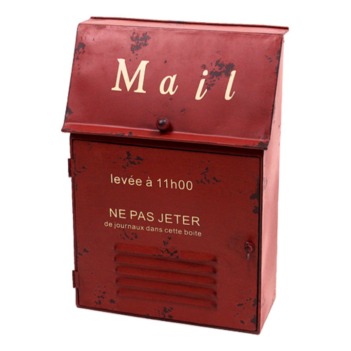 郵便ポストメタルスリムポスト壁掛