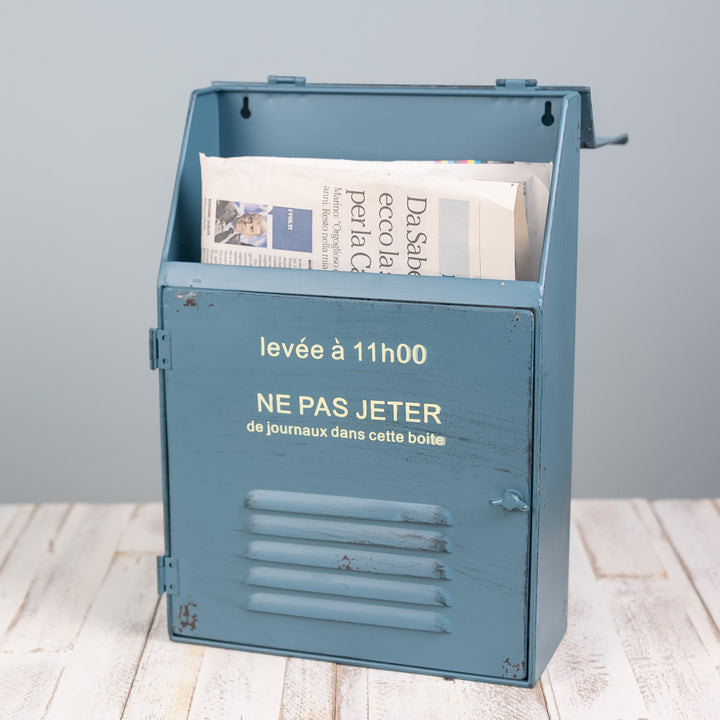 郵便ポストメタルスリムポスト壁掛