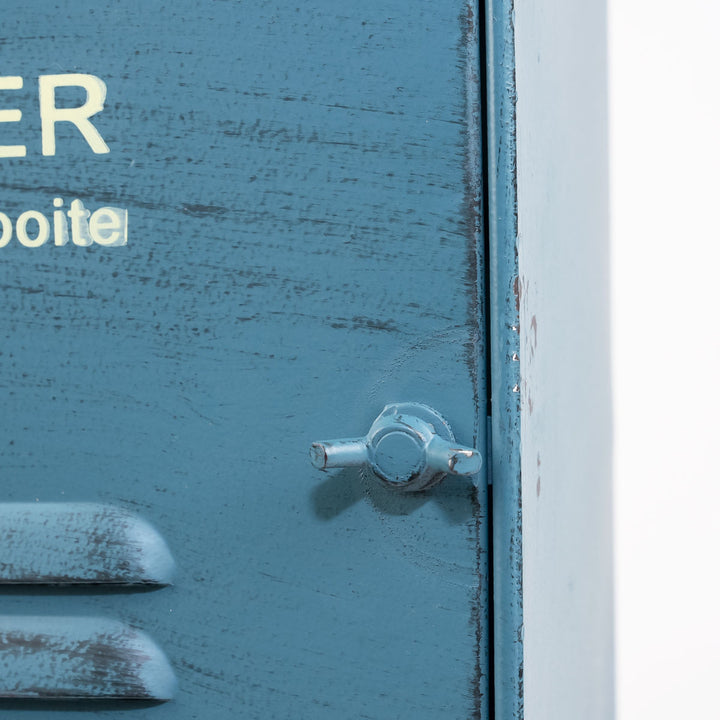 郵便ポストメタルスリムポスト壁掛