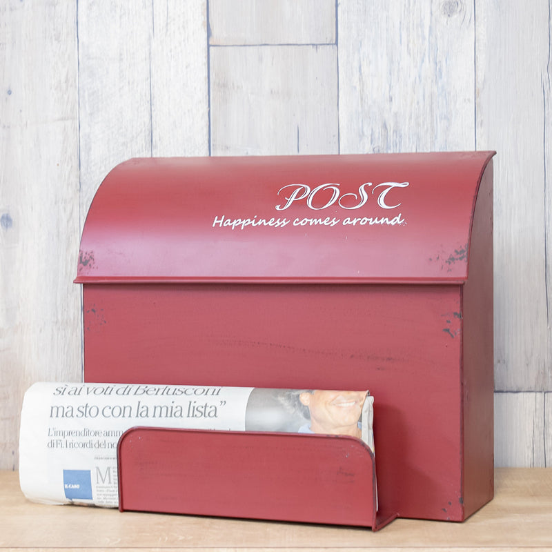 郵便ポストメタルポストボックス壁掛置き型新聞受け付