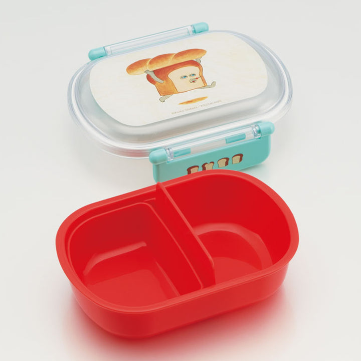 お弁当箱抗菌ふわっとタイトランチ1段360mlパンどろぼう