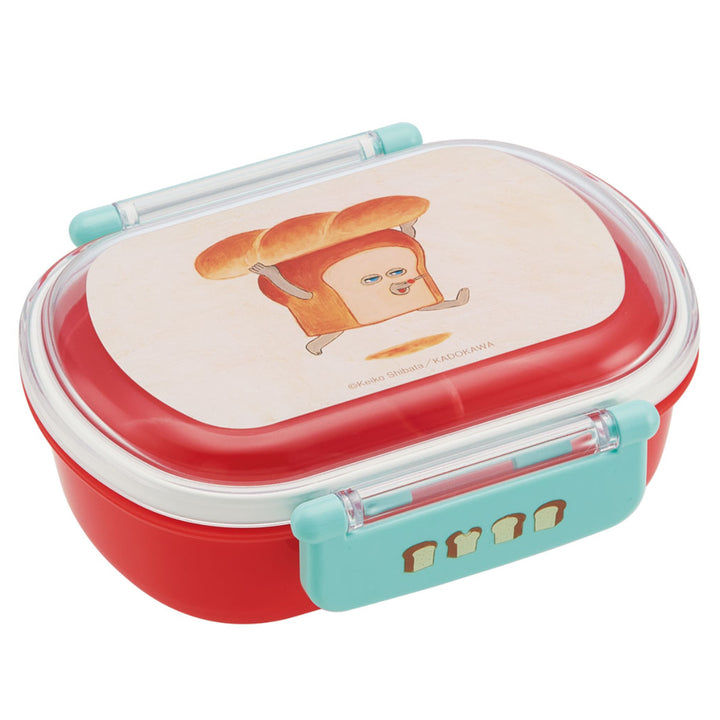 お弁当箱抗菌ふわっとタイトランチ1段360mlパンどろぼう