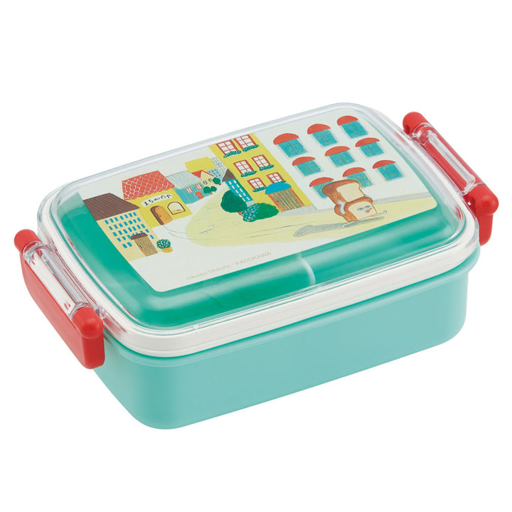 お弁当箱抗菌ふわっとタイトランチ1段450mlパンどろぼう