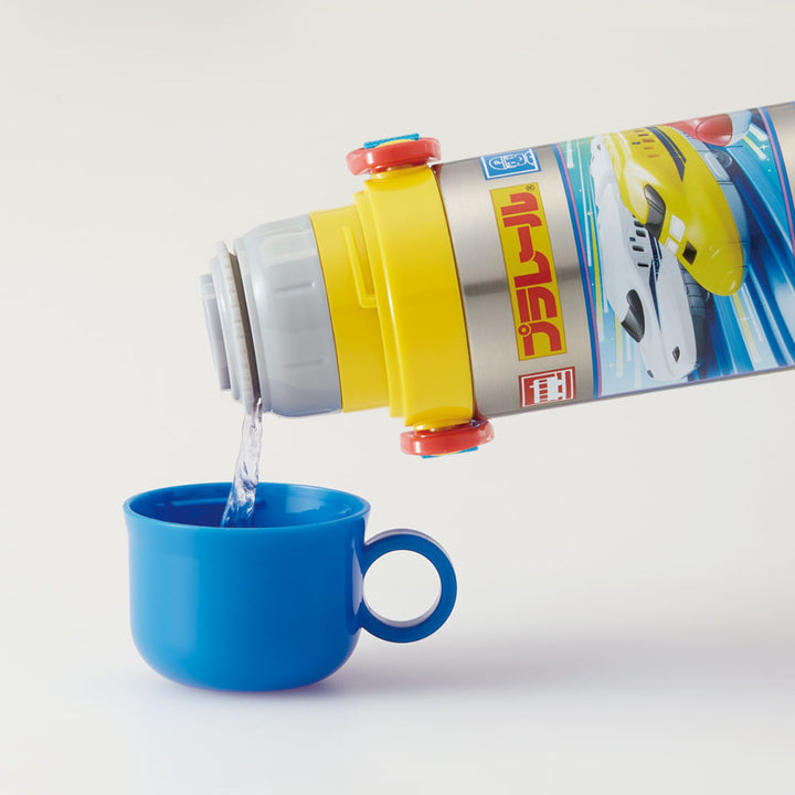 水筒580ml超軽量２WAYステンボトル保温保冷プラレール24