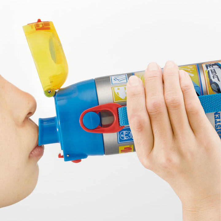 水筒580ml超軽量２WAYステンボトル保温保冷プラレール24