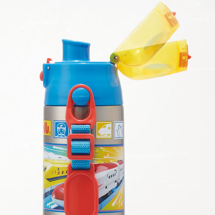 水筒580ml超軽量２WAYステンボトル保温保冷プラレール24