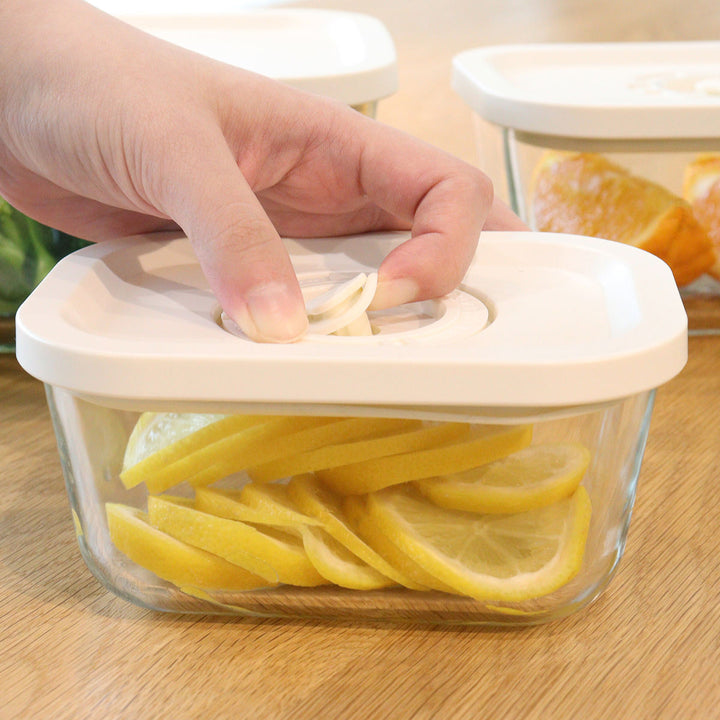 保存容器470ml真空シーラーFreshPlanキャニスターS