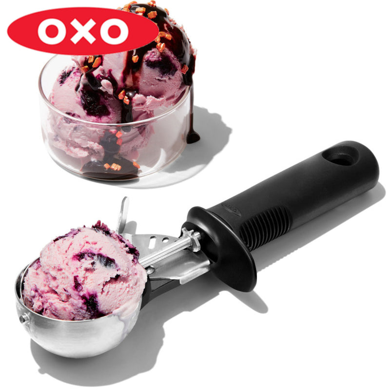 OXOアイスクリームスクープレバー式ステンレス